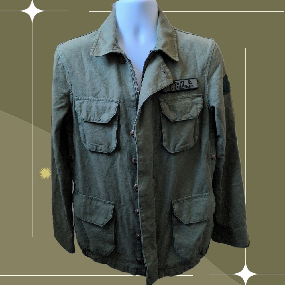 ✨the Hundreds LA Vietnam Style Military Jacket Size Small